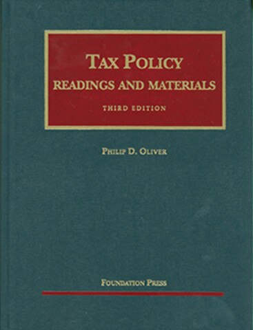 tax policy readings and materials